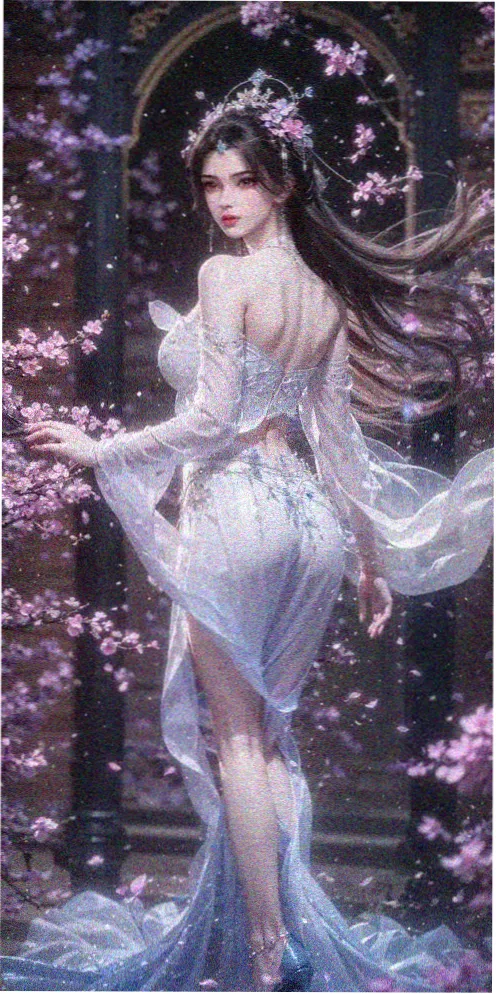 夜行少女成人向动漫海报